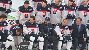 Slováci sa fotili. Proti Kanade bude v bránke Hudáček
