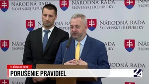 Tlačová beseda strany SaS o porušovaní pravidiel v parlamente