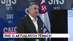 Tlačová beseda SNS o aktuálnych témach