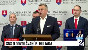 Tlačová beseda SNS k aktuálnej politickej situácii