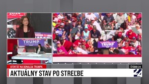 Štúdio 24 o aktuálnom stave po atentáte na Trumpa