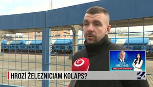 Rozhovor o tom, či hrozí kolaps slovenských železníc