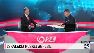 Štúdio 24 o eskalácii ruskej agresie na Ukrajine