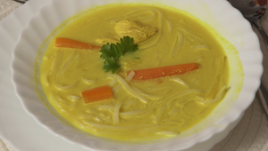 Polievka:  Vznikla z čaju