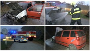 Dievča bez vodičáku chcelo otestovať bratovo auto, začalo horieť