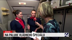 Rozhovor na palube vládneho špeciálu