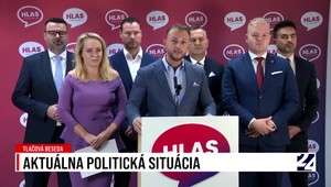 Tlačová beseda strany Hlas-SD o aktuálnej politickej situácii