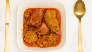 Plnené kapustové listy