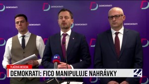 Reakcia Demokratov na vyhlásenie Smeru: Fico manipuluje nahrávky
