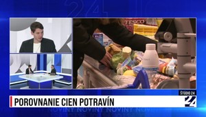 Štúdio 24: Porovnávanie cien potravín