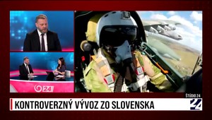 Štúdio 24 o vývoze komponentov s predsedom výboru pre obranu a bezpečnosť