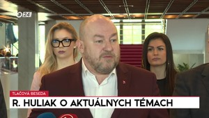 Tlačová beseda ministra Huliaka o aktuálnych témach