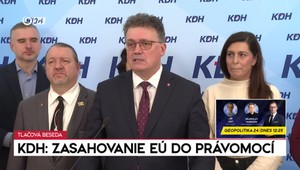 Tlačová beseda KDH k zasahovaniu EÚ do právomocí