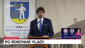 Tlačová beseda ministra obrany po rokovaní vlády