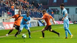 Lačný zachránil Ružomberku aspoň bod proti Slovanu