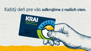 Predajne Terno a KRAJ znižujú ceny desiatok produktov