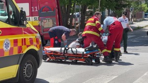 Havária v centre Banskej Bystrice: Kuriér zrazil dôchodkyňu