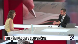 Štúdio 24: Voľným pádom v slovenčine