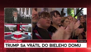 Štúdio 24: Trump sa vrátil do Bieleho domu