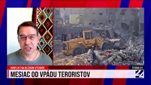 Štúdio 24 o mesiaci od vpádu teroristov do Izraela