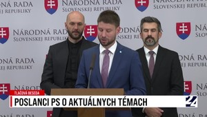 Tlačová beseda strany PS o aktuálnych témach
