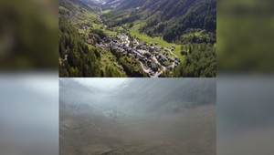 Katastrofa vo Švajčiarsku: Zrútenie ľadovca pochovalo celú dedinu