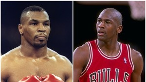 TENTO večer mohol zmeniť športový svet. Schyľovalo sa k bitke medzi Tysonom a Jordanom