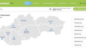 Národný systém dopravných informácií obsahuje chyby, nepozná zásadné úseky