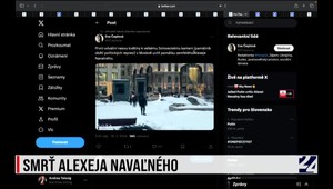 Štúdio 24 o reakcii sociálnych sietí na smrť Navaľného