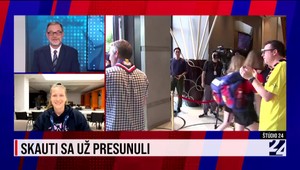 Štúdio 24 o presune slovenských skautov v Južnej Kórei