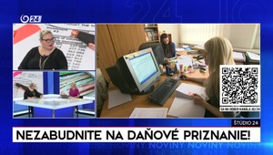 Štúdio 24: Nezabudnite na daňové priznanie!