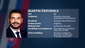 Kandidát na župana v TTSK: Martin Červenka