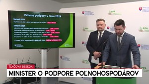 Tlačová beseda Richarda Takáča o podpore poľnohospodárov