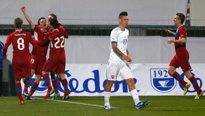 V púťovom zápase prehrali Slováci s domácimi Čechmi 0:3