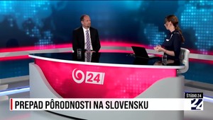 Štúdio 24 o poklese pôrodnosti na Slovensku