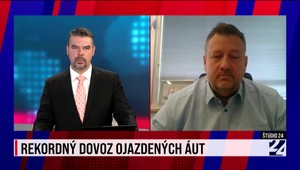 Štúdio 24 o rekordnom počte dovezených ojazdených áut