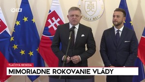 Tlačová beseda: Mimoriadne rokovanie vlády