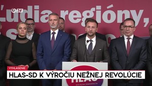 Tlačová beseda hnutia HLAS-SD k výročiu nežnej revolúcie
