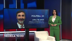 Politika 24 na JOJ 24: Pozvanie do štúdia prijal Juraj Blanár