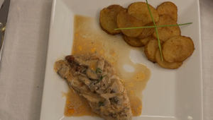 Hlavné jedlo: Okrídlený šampiňón