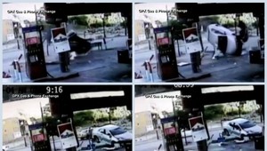 Mladík vpálil do benzínky! Reakcia - zavolal si taxík