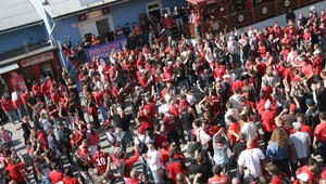 Skur.... Slovan, kričali fanúšikovia v Bratislave