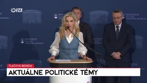 Tlačová beseda ministerky kultúry k aktuálnym politickým témam