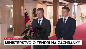 Tlačová beseda: Ministerstvo zdravotníctva o tendri na záchranky