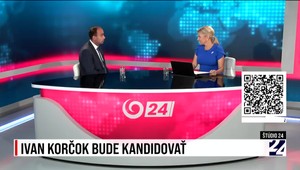 Štúdio 24 o kandidatúre Ivana Korčoka na post prezidenta