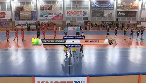 ZOSTRIH: Slovan Modra - HK Košice 27:31