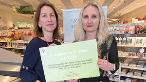 dm podporila sumou 6 317 eur realizáciu projektu Zelenšia eduzáhrada Špeciálnej základnej školy na ulici Malé Tatry