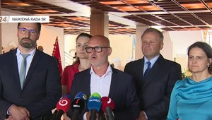 Tlačová beseda SaS k výjazdu vlády do obce Haniska