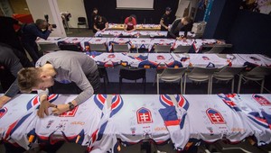 Slováci deň pred odchodom na MS v kompletnom zložení