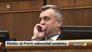 Andrej Danko odovzdal podpisy na prezidentskú kandidatúru
